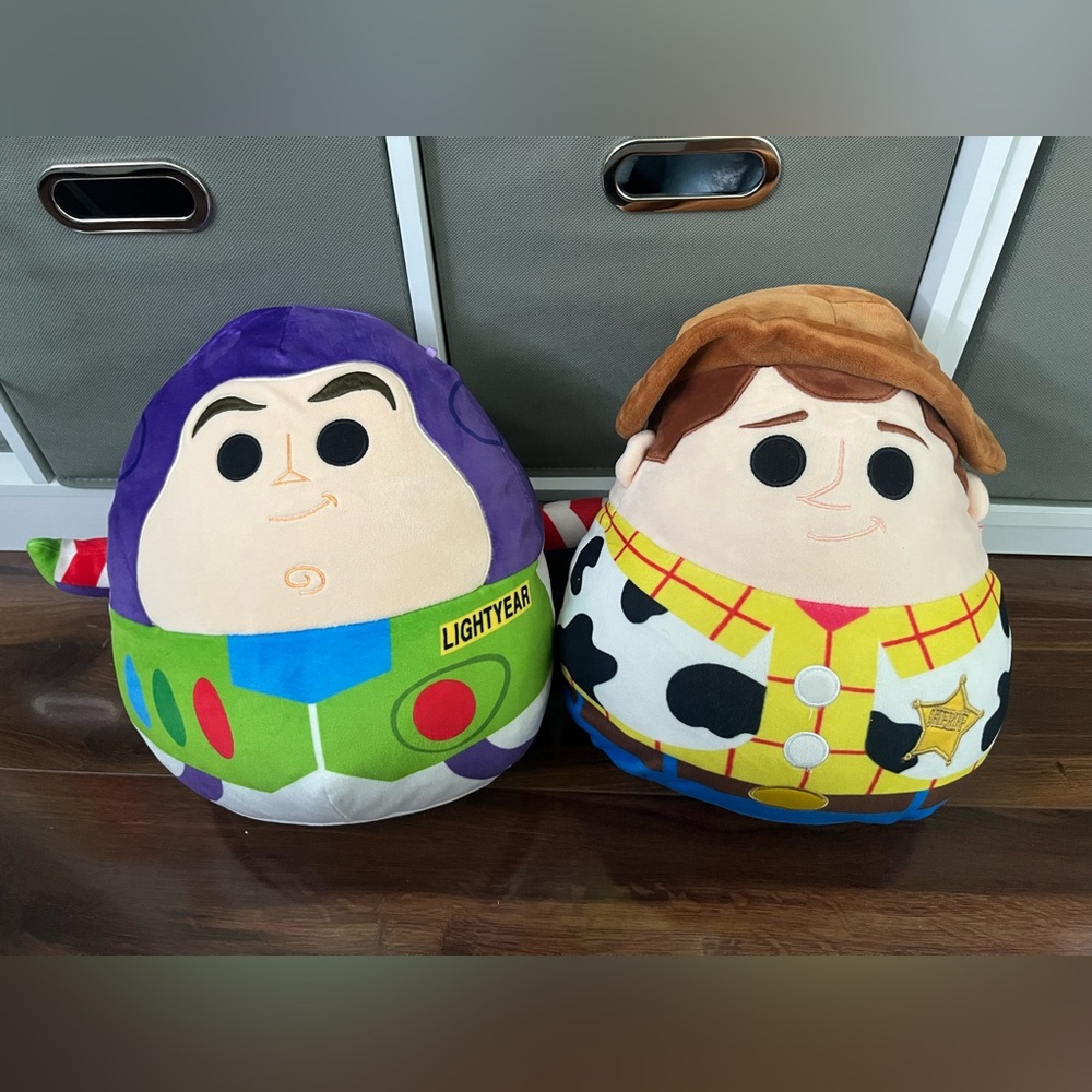 Disney Woody and Buzz Squishmallows